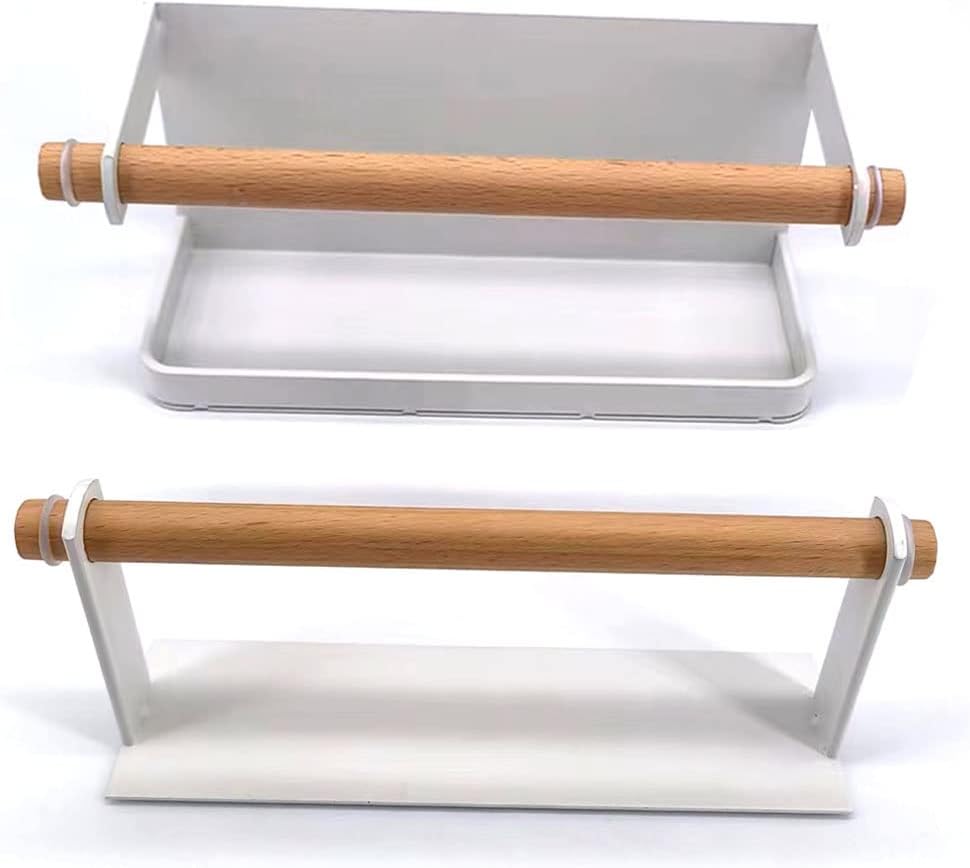 White Magnetic Wall Umbrella Storage Rack