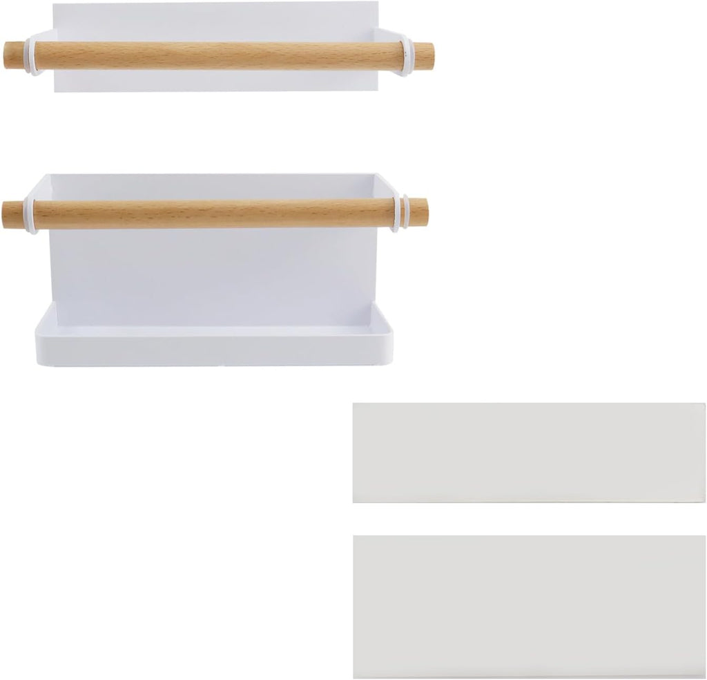 White Metal Wall Mount Umbrella Holder