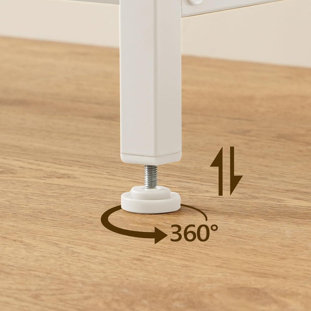White Narrow Console Entryway Table