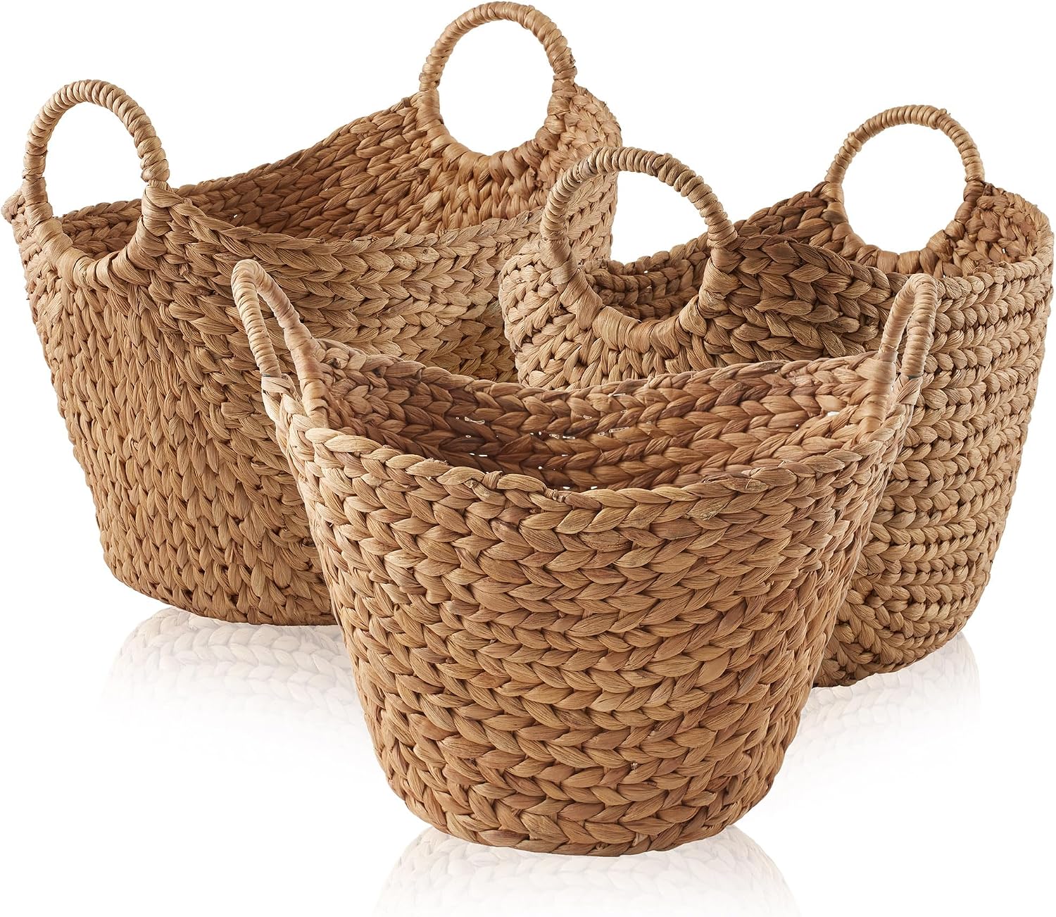 Boat Baskets Water Hyacinth Storage