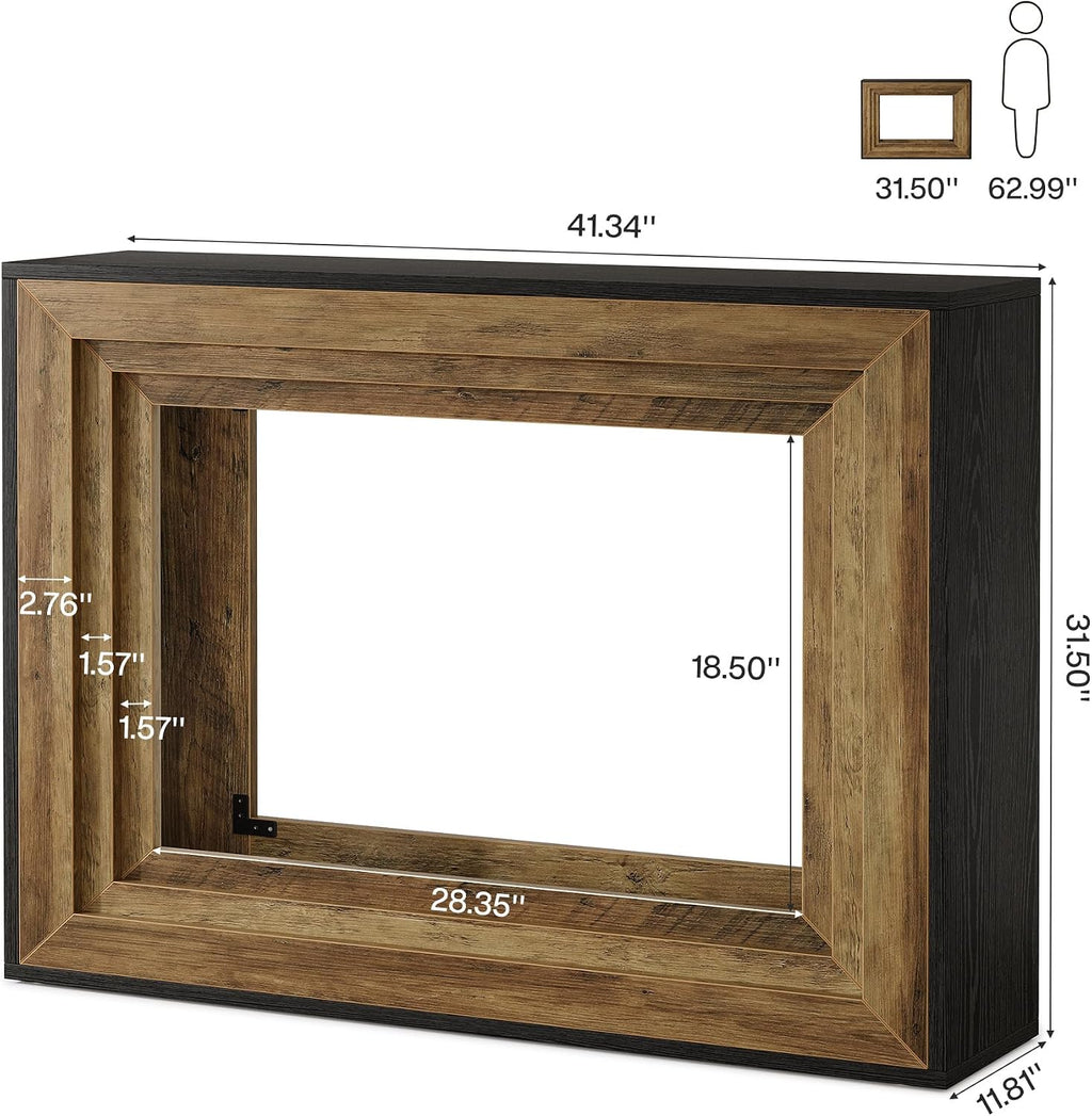 47" Narrow Storage Console Table