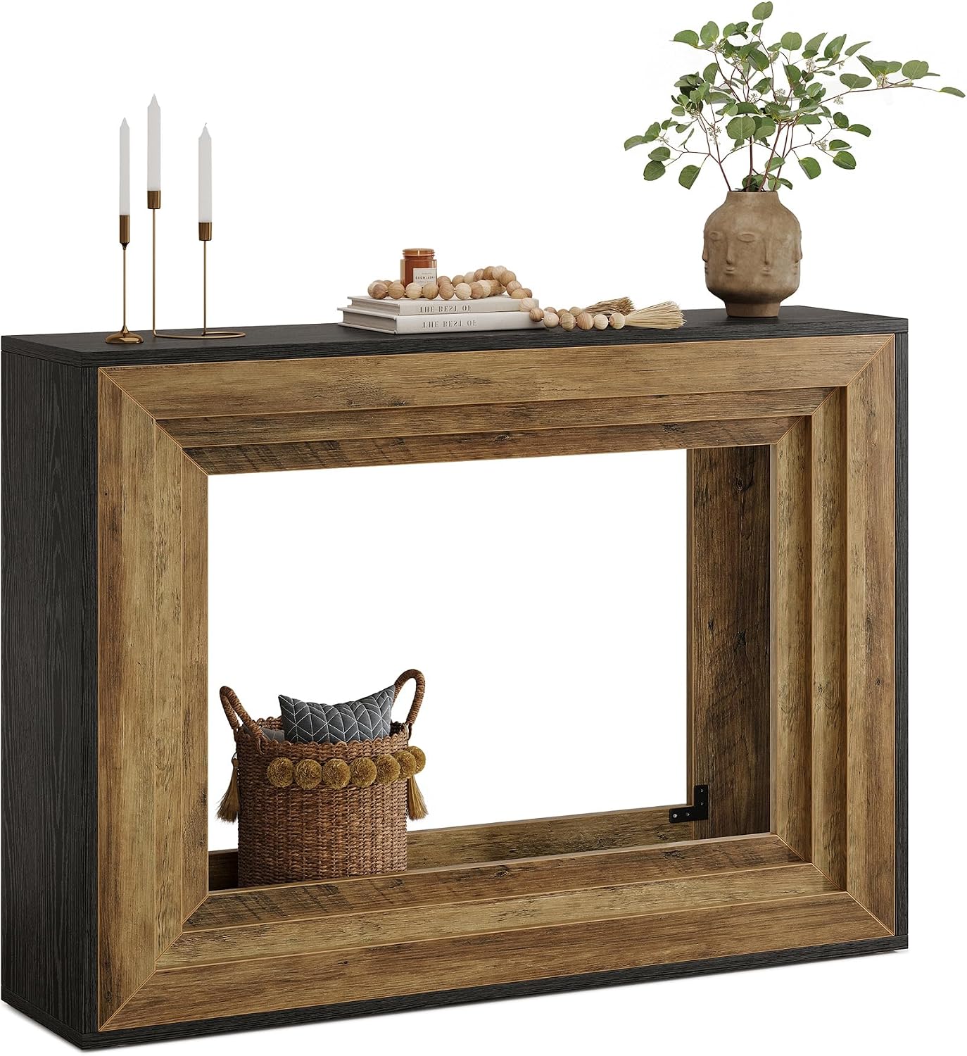 47" Narrow Storage Console Table