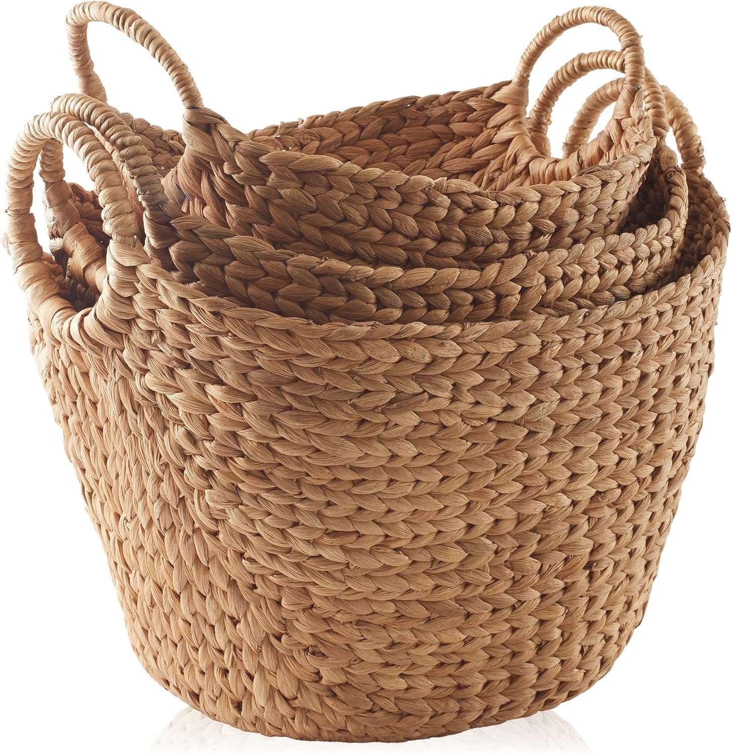 Boat Baskets Water Hyacinth Storage